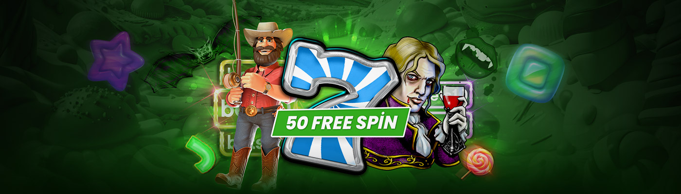 HAFTA SONUNDA EKSTRA KAZANÇ campaign 50 free spin